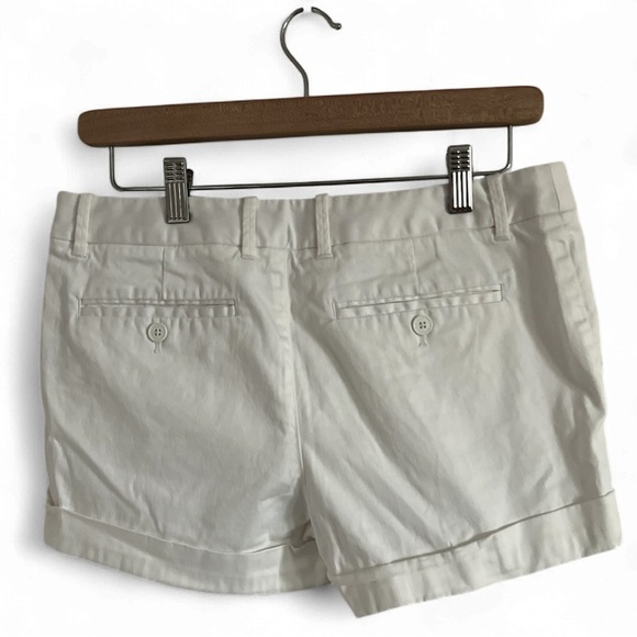 Talula White Bermuda Shorts Casual Cotton Blend - Picture 2 of 2